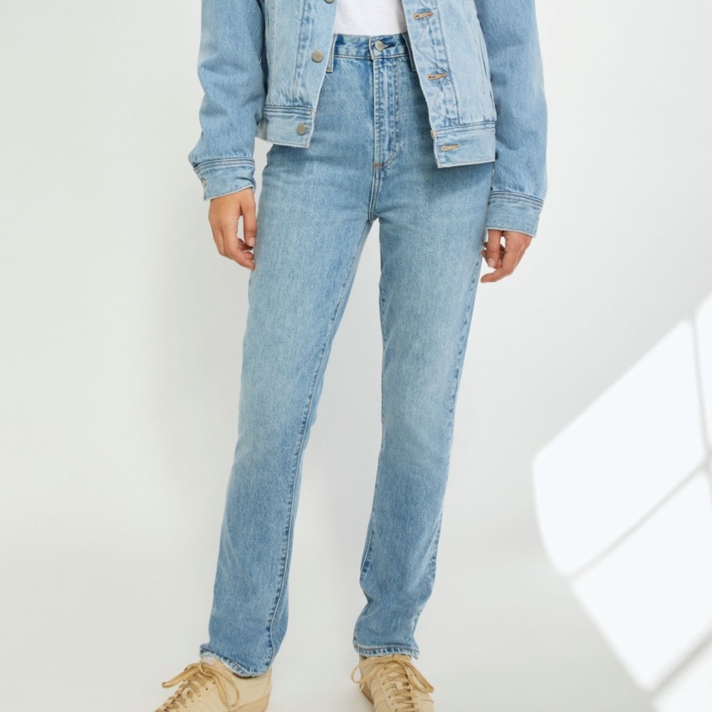 Aritzia Denim Forum The Nina Super High Cigarette Jean